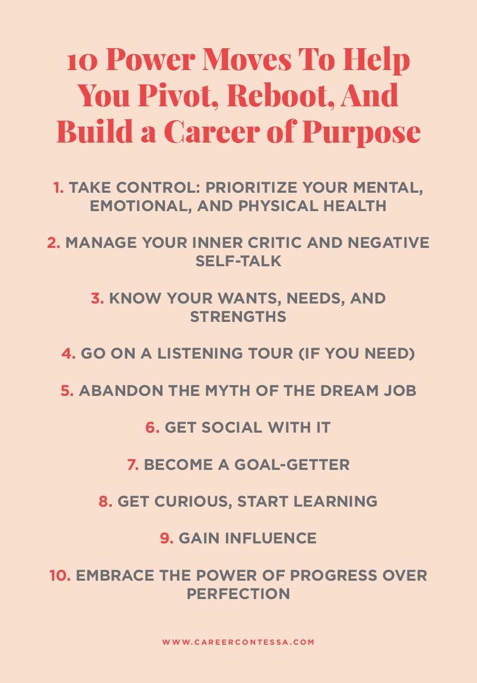 10 Power Moves to Help You Pivot, Reboot, and Build a Career of Purpose